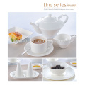 Line series hotel white dinnerware, porcelain dinnerware, dinnerware set